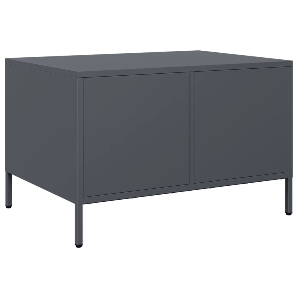 TV-Schrank Anthrazit 68x50x43,5 cm Kaltgewalzter Stahl