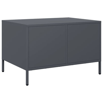 TV-Schrank Anthrazit 68x50x43,5 cm Kaltgewalzter Stahl