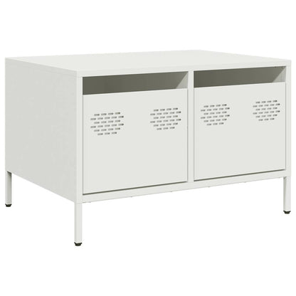 TV-Schrank Weiß 68x50x43,5 cm Kaltgewalzter Stahl