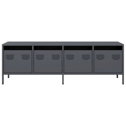 TV-Schrank Anthrazit 135x39x43,5 cm Kaltgewalzter Stahl