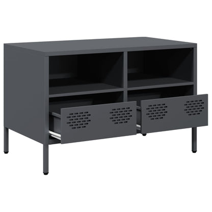 TV-Schrank Anthrazit 68x39x43,5 cm Kaltgewalzter Stahl