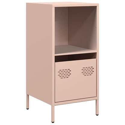 Sideboard Rosa 35x39x73,5 cm Kaltgewalzter Stahl