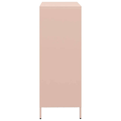 Highboard Rosa 68x39x103,5 cm Stahl