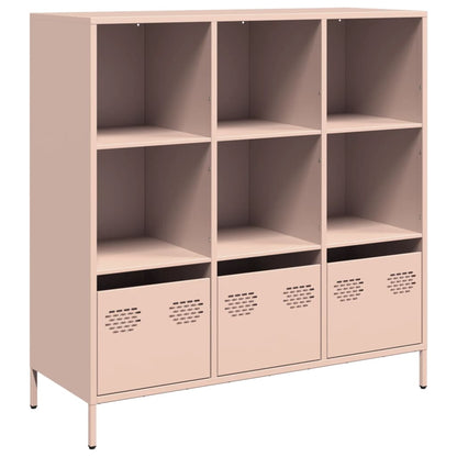 Highboard Rosa 101,5x39x103,5 cm Stahl