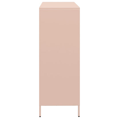 Highboard Rosa 101,5x39x103,5 cm Stahl