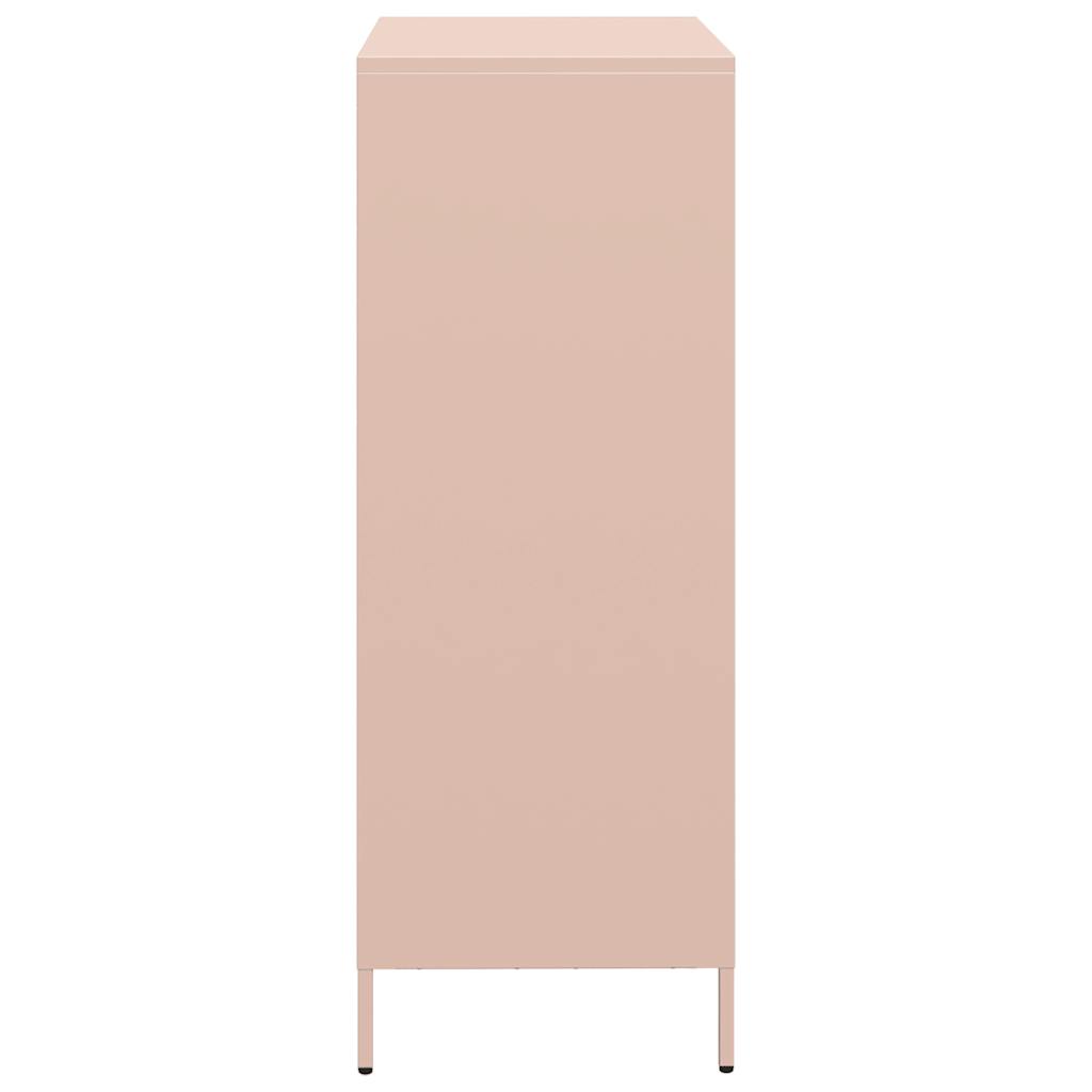 Highboard Rosa 39x35x103,5 cm Stahl