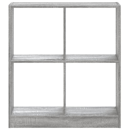 Bücherregal Grau Sonoma 68,5x32x75 cm Holzwerkstoff