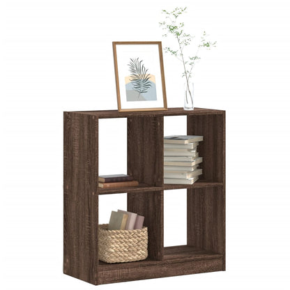 Bücherregal Braun Eichen-Optik 68,5x32x75 cm Holzwerkstoff