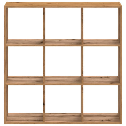 Bücherregal Artisan-Eiche 102x32x102 cm Holzwerkstoff