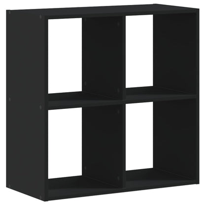 Bücherregal Schwarz 68,5x32x68,5 cm Holzwerkstoff