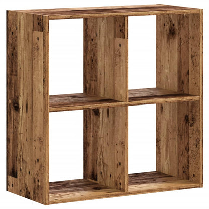 Bücherregal Altholz-Optik 68,5x32x68,5 cm Holzwerkstoff