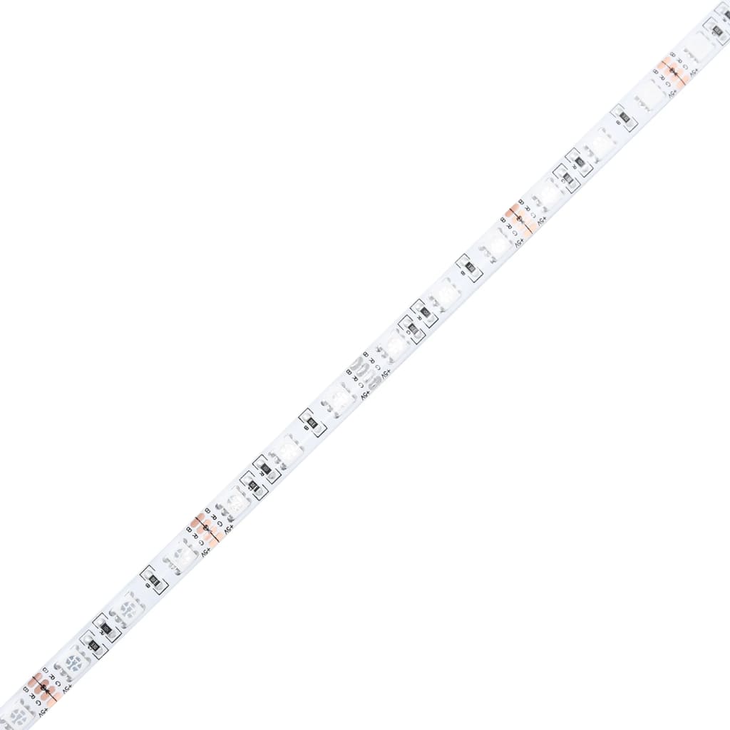 LED-Couchtisch Betongrau Holzwerkstoff