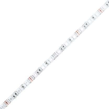 Nachttische mit LED-Leuchten 2 Stk. Betongrau Holzwerkstoff