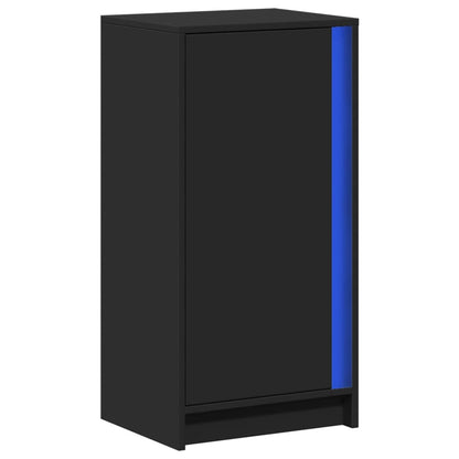 LED-Sideboard Schwarz 42,5x34x85 cm Holzwerkstoff