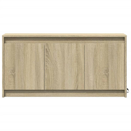 TV-Schrank mit LED-Beleuchtung Sonoma-Eiche 100x34x50 cm