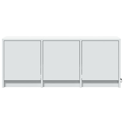 TV-Schrank mit LED-Beleuchtung Weiß 97x34x40 cm Holzwerkstoff