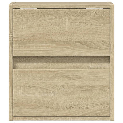 TV-Wandschrank mit LED-Beleuchtung Sonoma 41x31x45 cm