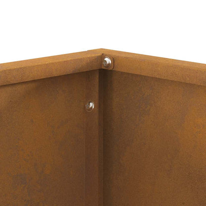 Feuerstelle Braun 40 x 40 x 35 cm Stahl