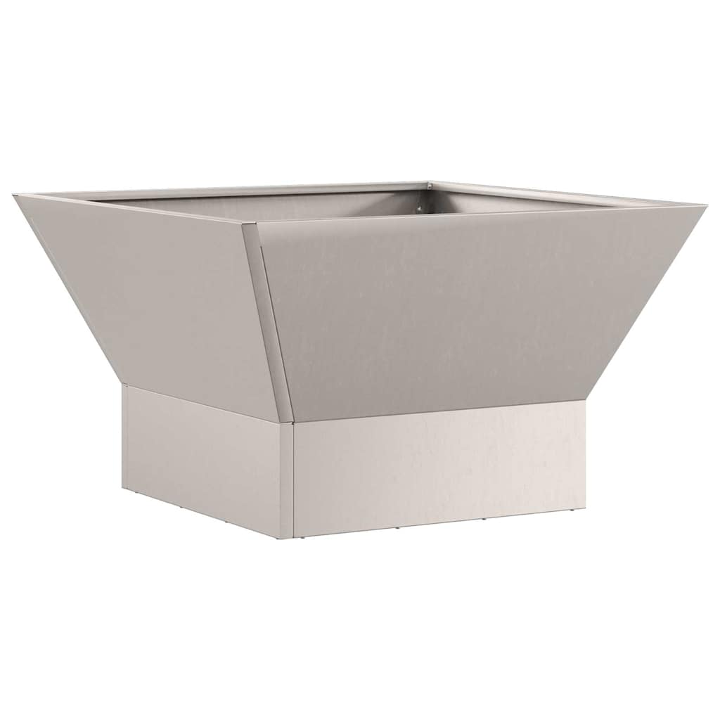 Feuerstelle Braun 60 x 60 x 35 cm Stahl