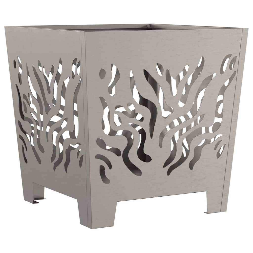 Feuerstelle Braun 40 x 40 x 40 cm Stahl
