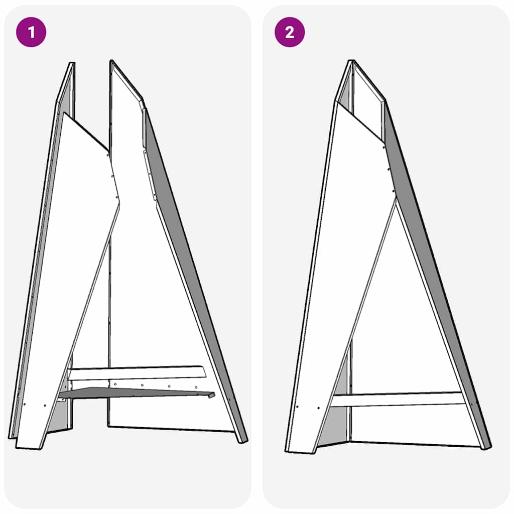 Feuerplatz Braun 58 x 40 x 100 cm Wetterfeststahl