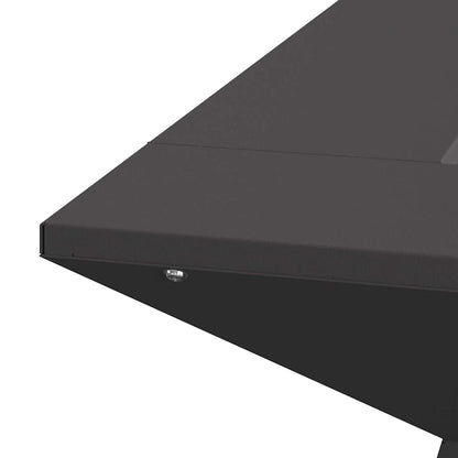 Feuerplatz Schwarz 60 x 60 x 50 cm Kaltgewalzter Stahl