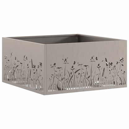 Feuerstelle Braun 60 x 60 x 30 cm Stahl