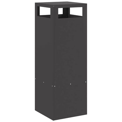 Feuerstelle Schwarz 35 x 35 x 100 cm Stahl