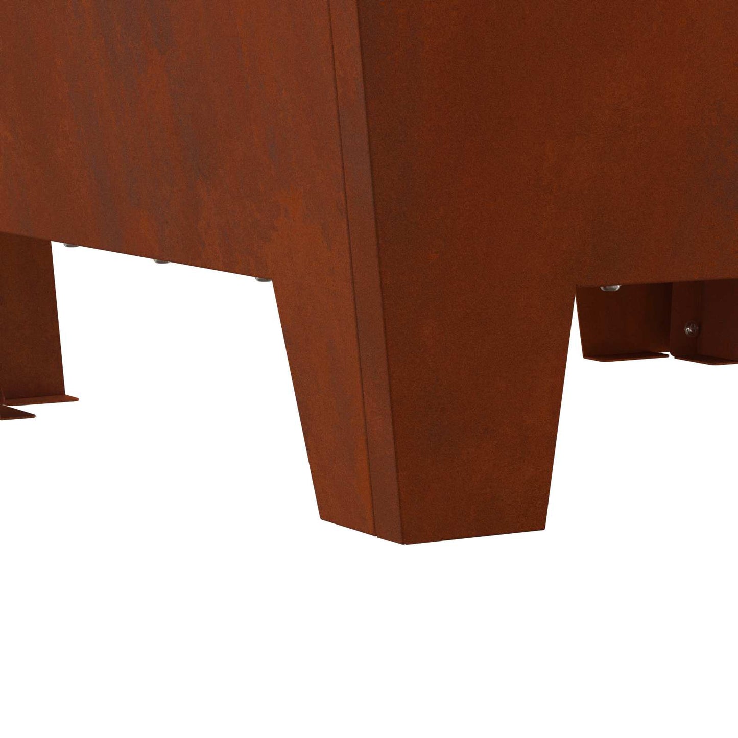 Braciere Braun 50 x 50 x 38 cm in acciaio resistente alle intemperie