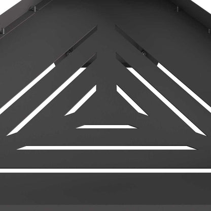 Feuerstelle Schwarz 50 x 43 x 52 cm Stahl