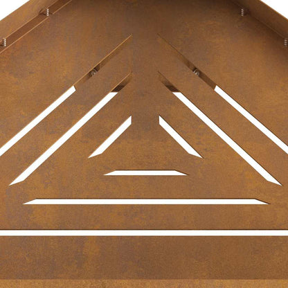 Feuerstelle Braun 50 x 43 x 52 cm Stahl