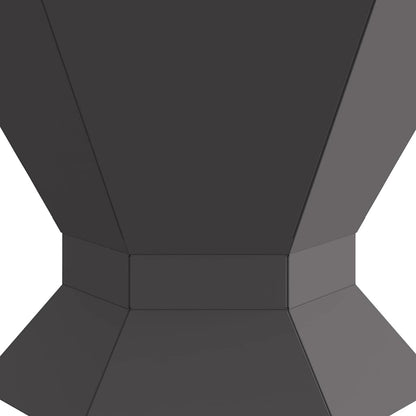 Feuerstelle Schwarz 50 x 50 x 40 cm Stahl