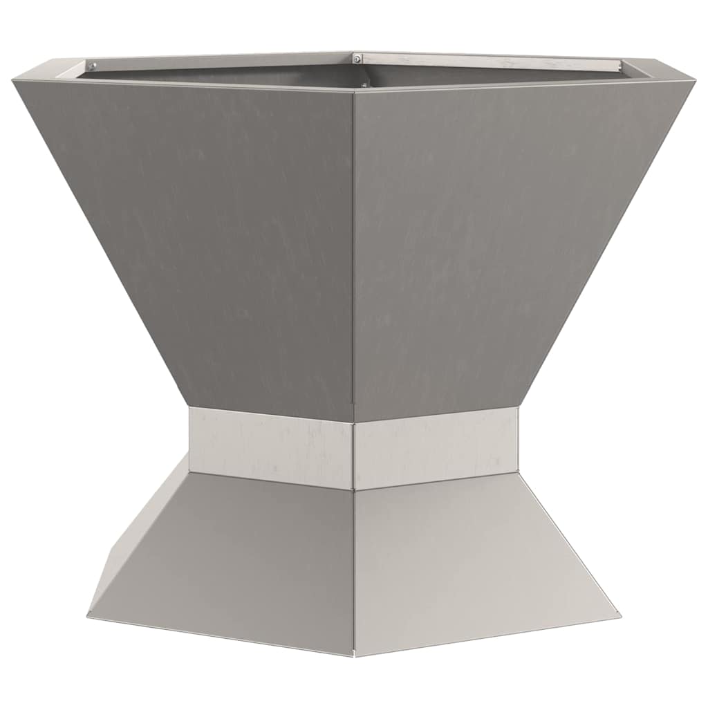 Feuerstelle Braun 50 x 50 x 40 cm Stahl