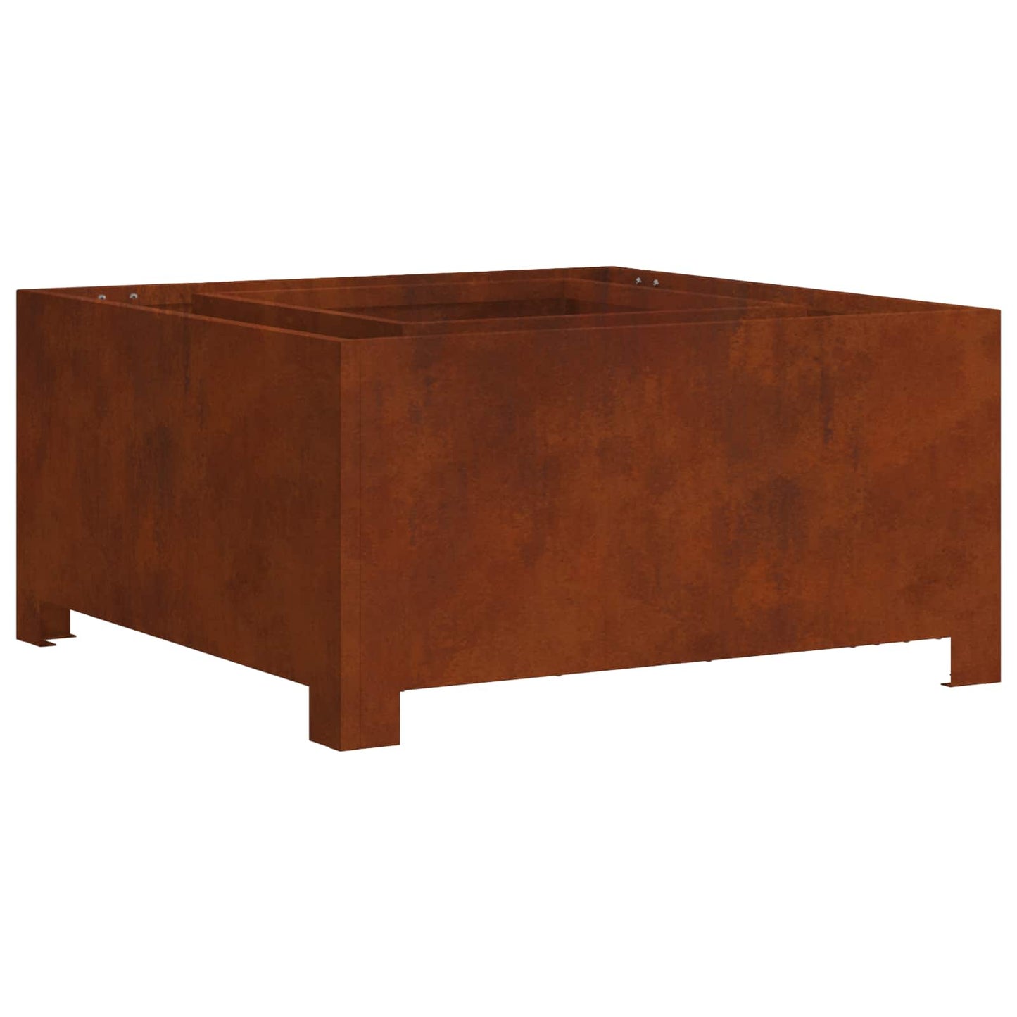 Braciere Braun 80 x 80 x 40 cm in acciaio resistente alle intemperie