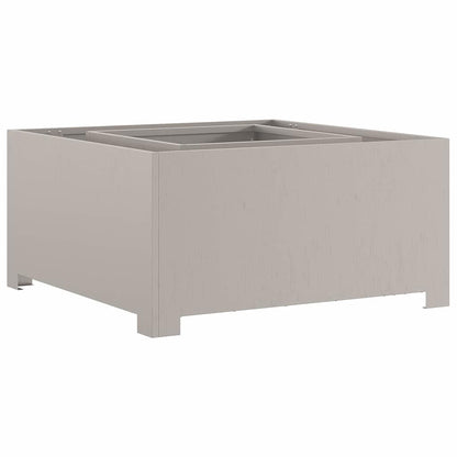 Feuerplatz Braun 80 x 80 x 40 cm Witterungsbeständiger Stahl