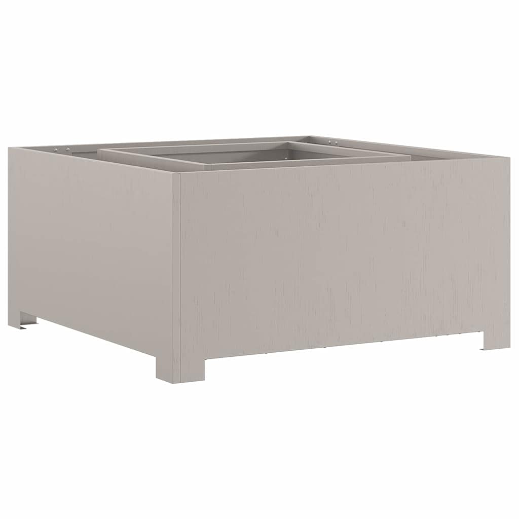 Braciere Braun 80 x 80 x 40 cm in acciaio resistente alle intemperie