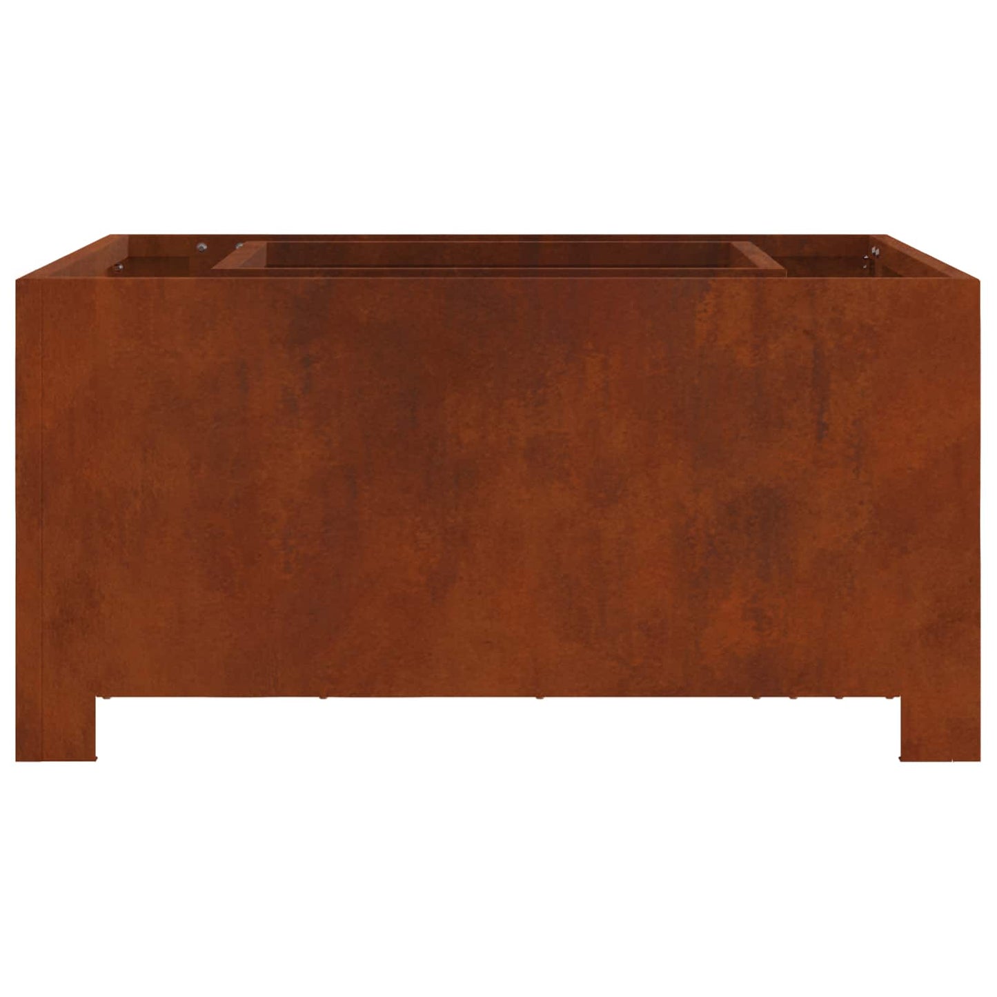 Braciere Braun 80 x 80 x 40 cm in acciaio resistente alle intemperie