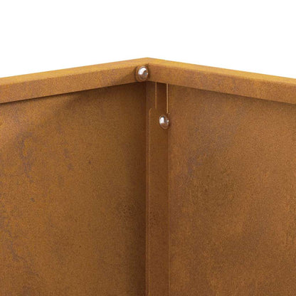 Feuerstelle Braun 60 x 60 x 30 cm Stahl