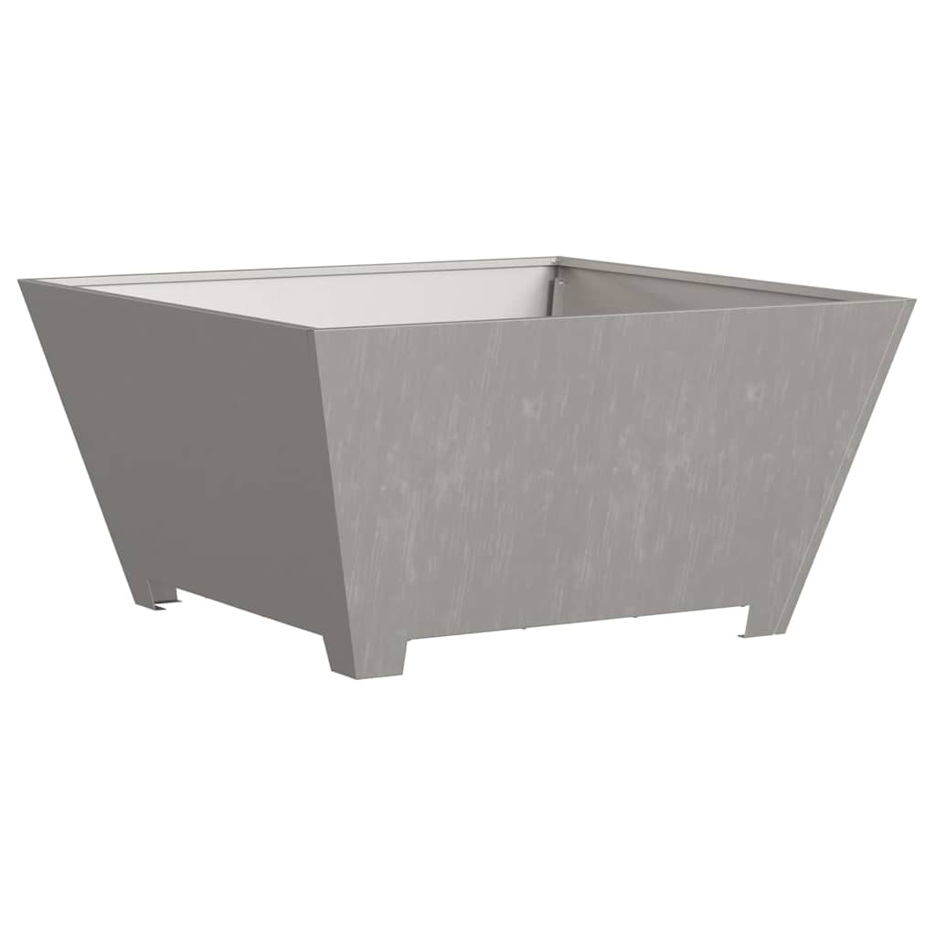 Feuerstelle Braun 80 x 80 x 40 cm Stahl