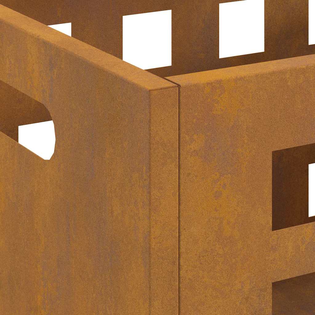 Feuerstelle Braun 50 x 30 x 40 cm Stahl