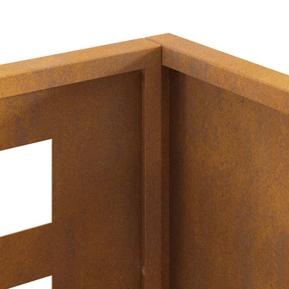 Feuerstelle Braun 50 x 30 x 40 cm Stahl