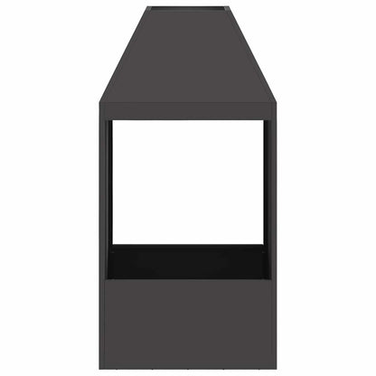 Feuerstelle Schwarz 50 x 50 x 100 cm Stahl