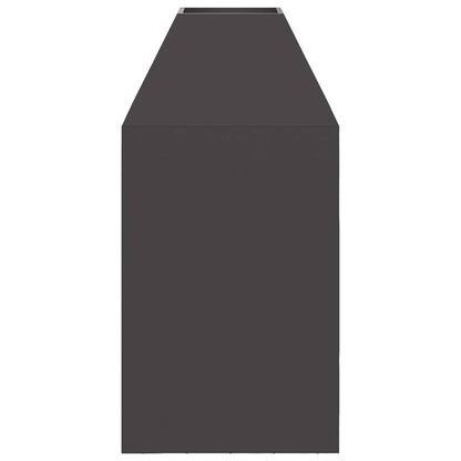 Feuerstelle Schwarz 50 x 50 x 100 cm Stahl