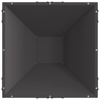 Feuerstelle Schwarz 50 x 50 x 35 cm Stahl