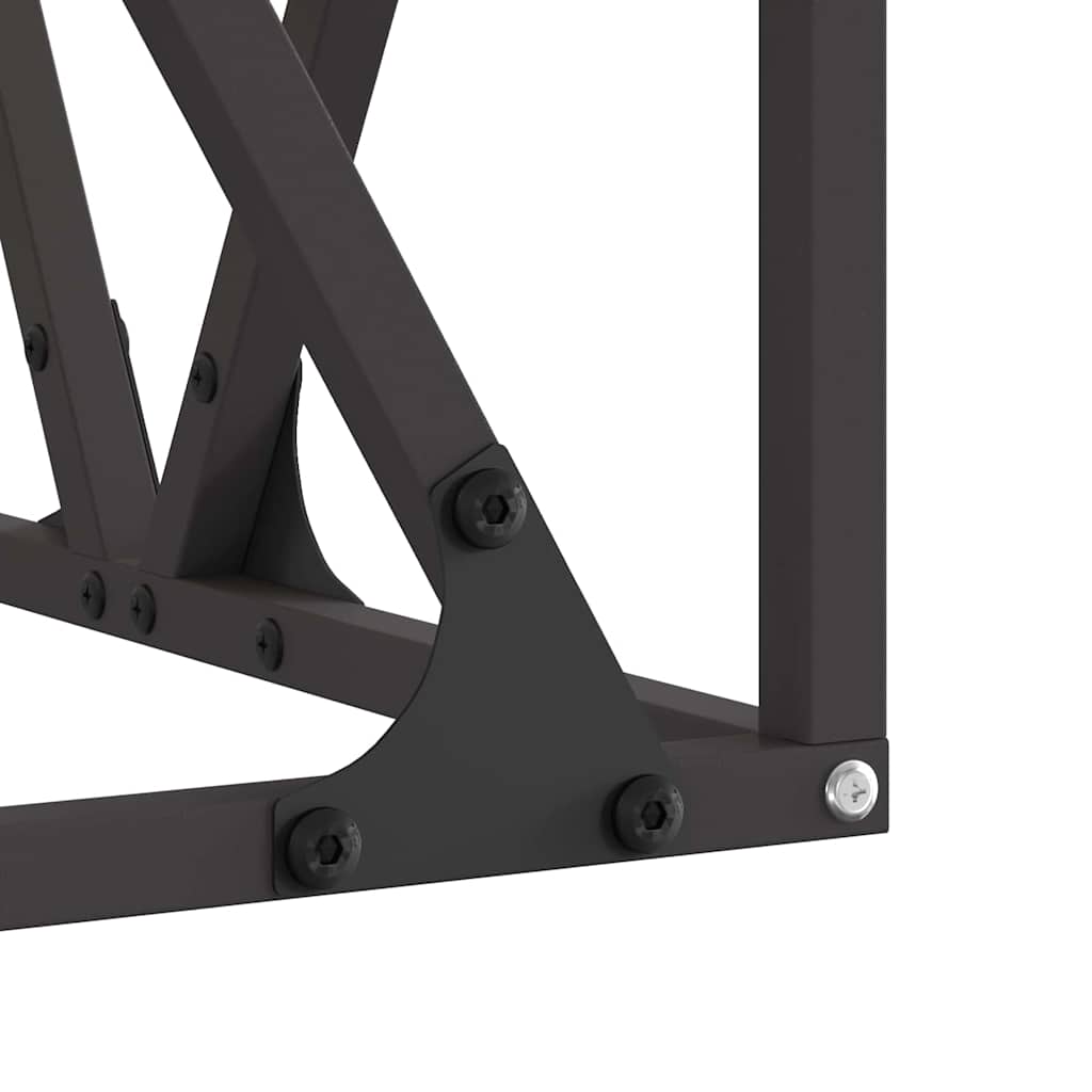 Feuerstelle Braun 50 x 50 x 35 cm Stahl