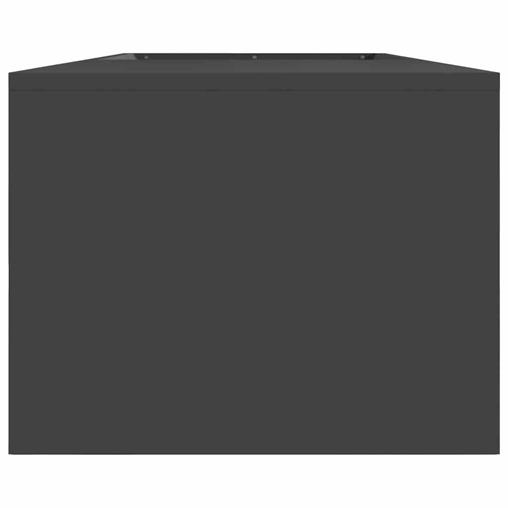 Feuerstelle Schwarz 160 x 45 x 35 cm Stahl