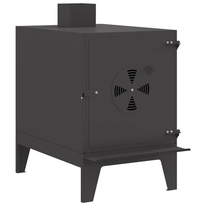 Campingkocher Schwarz 35 x 50 x 60 cm Kaltgewalzter Stahl