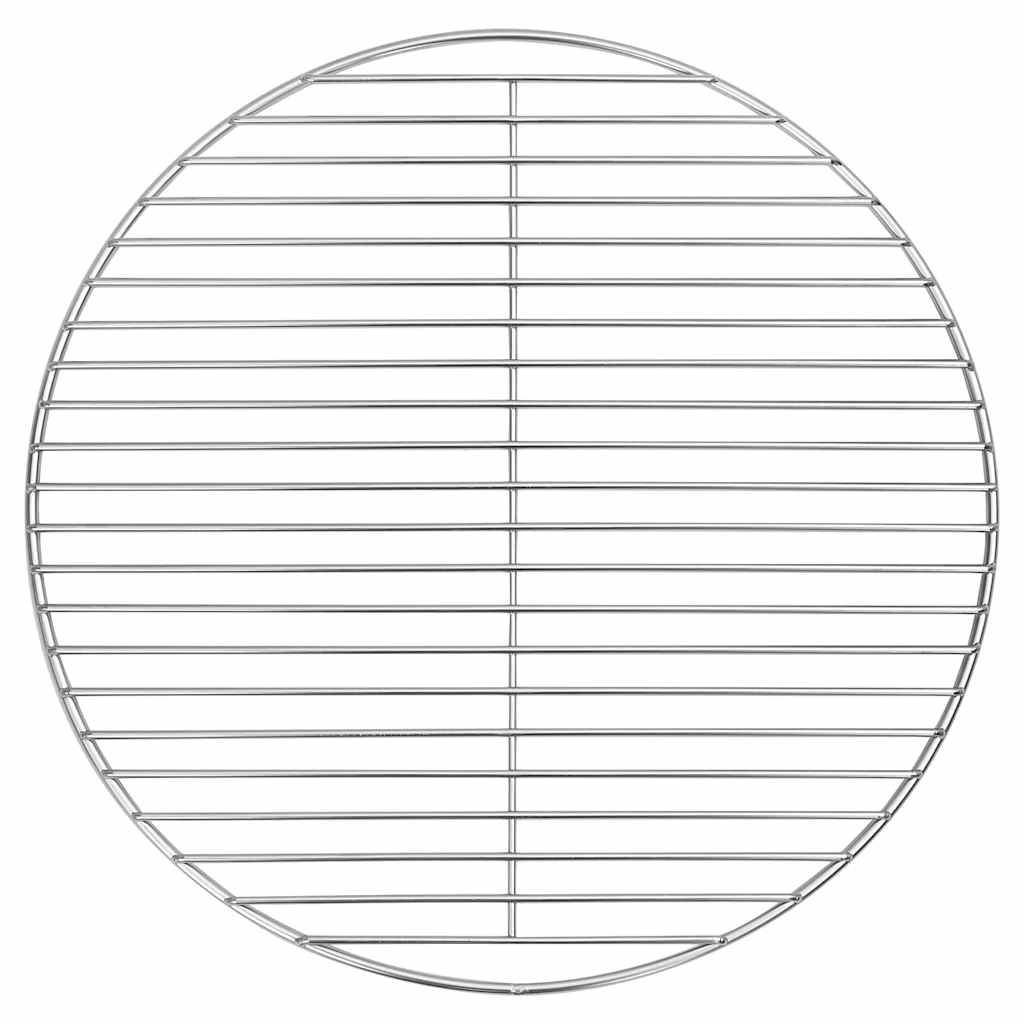 Grillrost Silber 43 x 43 cm Edelstahl