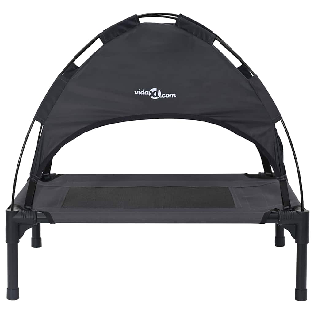 Hundebett Schwarz 76 x 62 x 70,5 cm Stahl