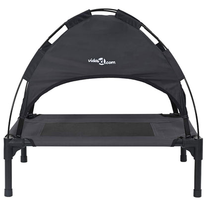 Hundebett Schwarz 76 x 62 x 70,5 cm Stahl